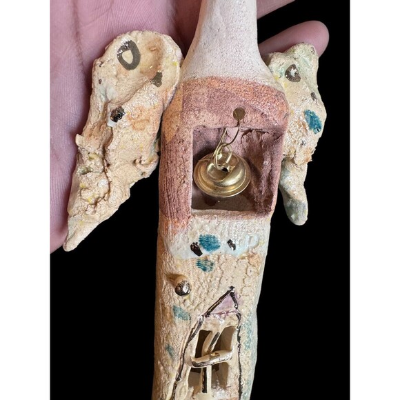 Signed Ceramic Sculpture by Pavlina Rymerova One Of A Kind Fine Art  10” Europe - Picture 5 of 12